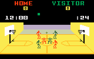 NBA Basketball screenshot 5 for Intellivision